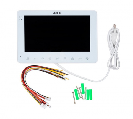 AT-I-M710C/T White Цветной домофон с TFT экраном Фото