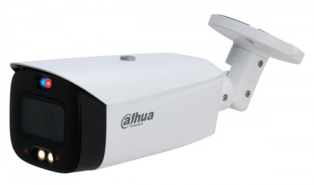 DH-IPC-HFW3849T1P-AS-PV-0360B-S4 Уличная цилиндрическая IP-видеокамера Full-color с ИИ и активным сдерживанием Фото