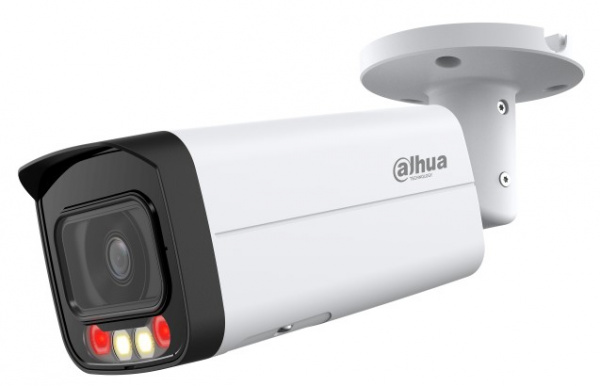 DH-IPC-HFW2449TP-AS-IL-0600B Уличная цилиндрическая IP-видеокамера Full-color с ИИ Фото