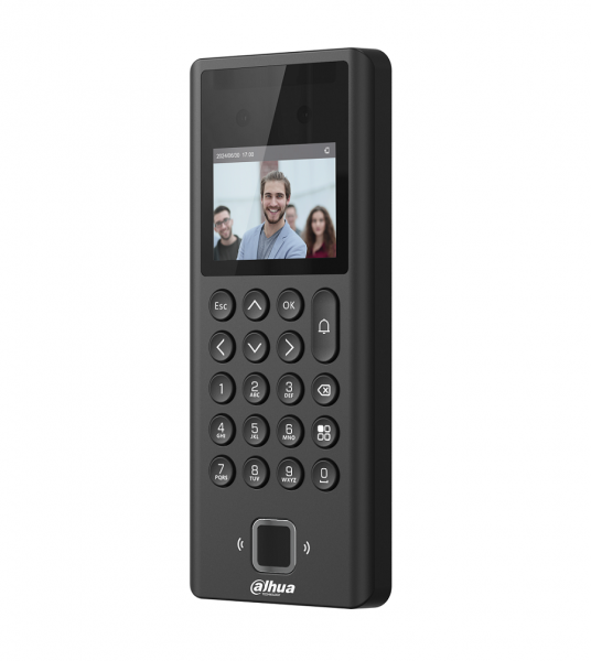 DHI-ASI3204E-DW Контроллер доступа с распознаванием лиц, отпечатков пальцев и клавиатурой и Wi-Fi Фото