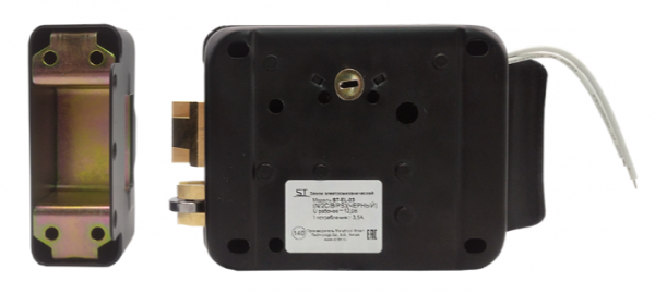 ST-EL-03(N/2C/B/PS)(ЧЕРНЫЙ) Замок электромеханический Фото