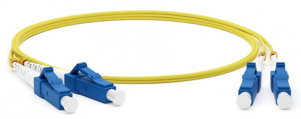 Hyperline FC-D2-9-LC/UR-LC/UR-H-3M-LSZH-YL Патч-корд волоконно-оптический (шнур) SM 9/125 (OS2) Фото