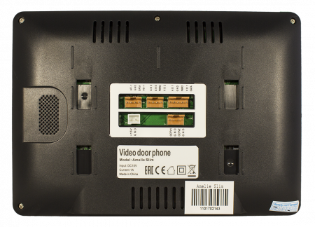 Amelie Slim (Black) Монитор видеодомофона цветной 7 дюймов Фото