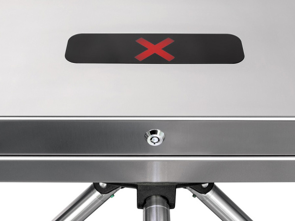 PERCo-TTD-12AC Моторизованный тумбовый турникет со встроенным картоприемником Фото