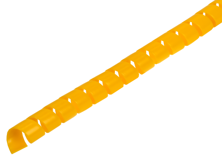 Спираль монтажная СП-16 желтая (2м/упак) IEK Фото