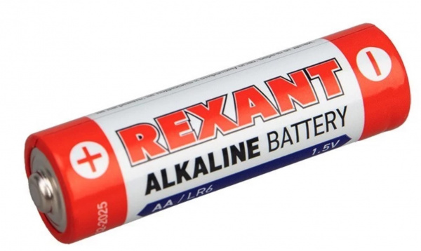 Батарейка алкалиновая AA/LR6 1,5V 24 шт. (пальчик) блистер REXANT Фото Батарейка алкалиновая AA/LR6 1,5V 24 шт. (пальчик) блистер REXANT Фото