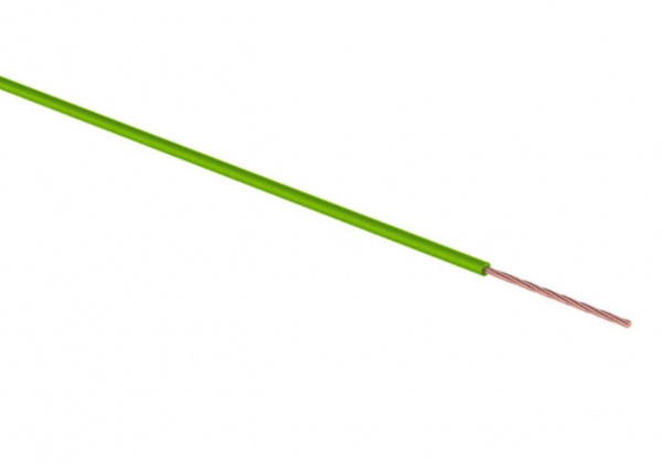Провод ПГВА REXANT 1х0.75 мм², зеленый, бухта 100 м Фото