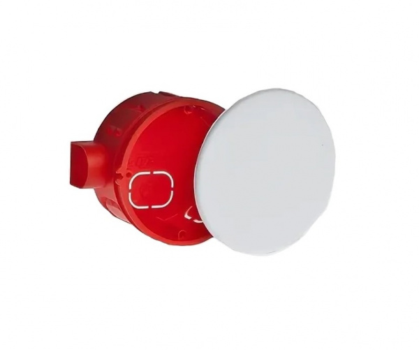 TYCO Коробка распределительная 65мм скрытая с крышкой, RUVinil 10181 Фото TYCO Коробка распределительная 65мм скрытая с крышкой, RUVinil 10181 Фото