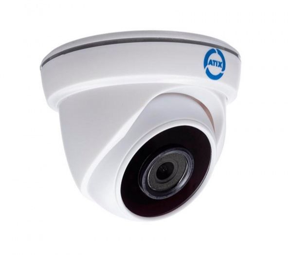 AT-NC-1E2P-2.8/DC (1A) 2Мп внутренняя купольная  IP-камера Фото