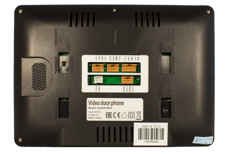 Amelie Slim (Black) VZ-2 Монитор цветного видеодомофона Фото