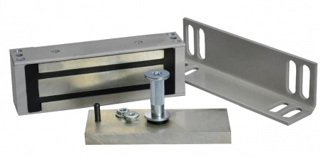 М1-200 с уголком (серый) Замок электромагнитный Фото