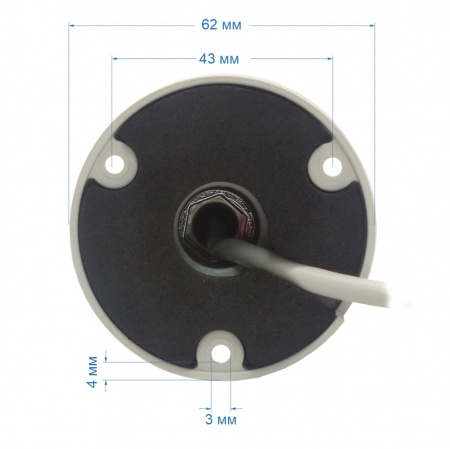 ST-4021 Белый (2,8mm), (версия 4) Уличная цилиндрическая AHD-камера 5MP Фото