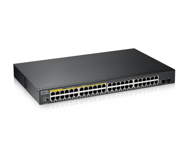 Smart L2 коммутатор PoE+ Zyxel GS1900-48HP v2 [GS190048HPV2-EU0101F] Фото