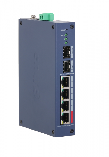 DH-CHS4206-4GT-90 4-портовый гигабитный PoE коммутатор с функцией облачного управления Фото