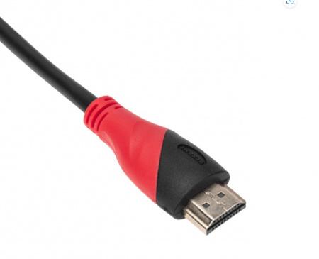 Шнур HDMI - HDMI с фильтрами, длина 3 метра (GOLD) (PVC пакет) REXANT Фото