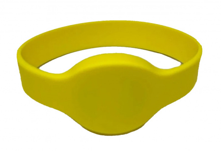 Браслет Temic, IL-10D74TY, силиконовый, без застёжки (жёлтый, мужской) Фото