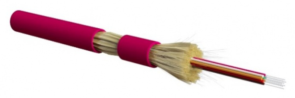 Кабель волоконно-оптический FO-DT-IN-504-4-HFLTx-MG Hyperline 50/125 (OM4) многомодовый, 4 волокна Фото