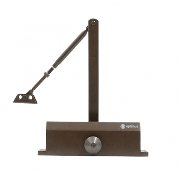 Дверной доводчик Optimus DC-120 (коричневый) V.1 Фото