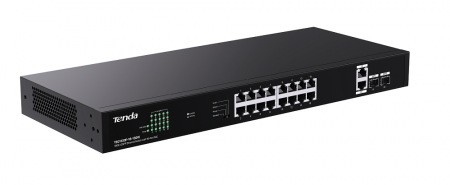 TEG1120P-16-150W Коммутатор 18GE+2SFP с 16 портами PoE Фото