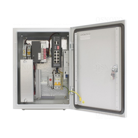 OS-34TB1(SW-80802/I (port 90W)) Уличный коммутатор на 10 портов Фото