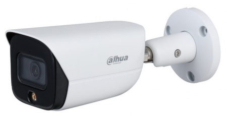 DH-IPC-HFW3249EP-AS-LED-0280B Уличная цилиндрическая IP-видеокамера Full-color с ИИ Фото