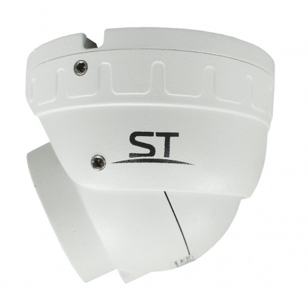 ST-S2501 POE БЕЛАЯ (2,8mm) 2Mp Уличная купольная IP-камера с ИК подсветкой до 25 м Фото