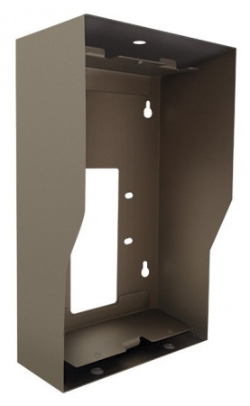 BR-AV2 GOLD Кронштейн для накладного монтажа с козырьком для индивидуальных панелей AV-02, AV-02FP, AV-02IC Фото