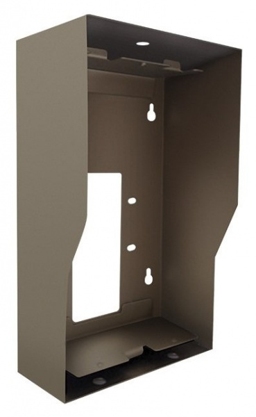 BR-AV2 GOLD Кронштейн для накладного монтажа с козырьком для индивидуальных панелей AV-02, AV-02FP, AV-02IC Фото BR-AV2 GOLD Кронштейн для накладного монтажа с козырьком для индивидуальных панелей AV-02, AV-02FP, AV-02IC Фото