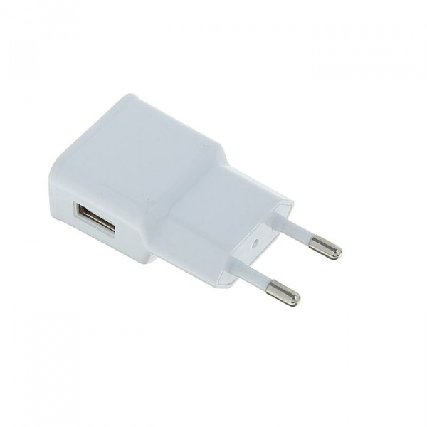 Адаптер питания Cablexpert MP3A-PC-09 100/220V - 5V USB 1 порт, 1A, белый Фото