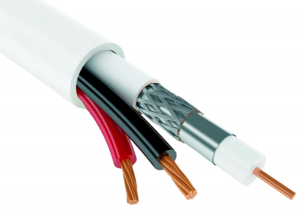 КВК-В-2*0,75 (УралКабМедь) Кабель комбинированный, белый, бухта 200м Фото КВК-В-2*0,75 (УралКабМедь) Кабель комбинированный, белый, бухта 200м Фото