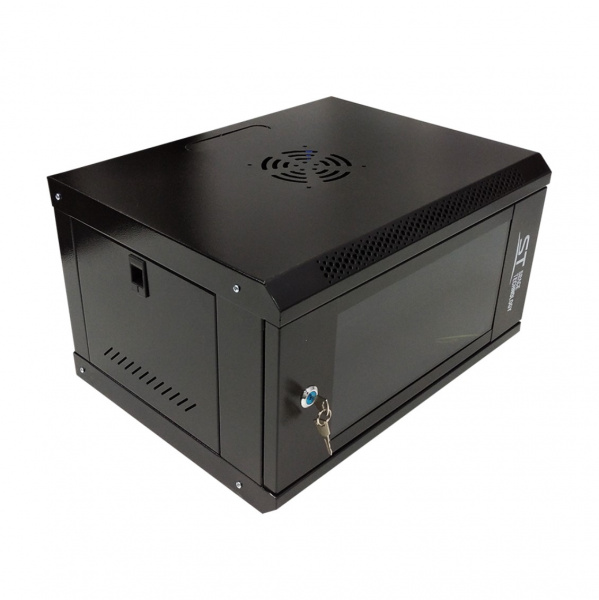 ST-NC6U01 (ЧЕРНЫЙ) С ПОЛКОЙ, (версия 2) Шкаф телекоммуникационный Фото