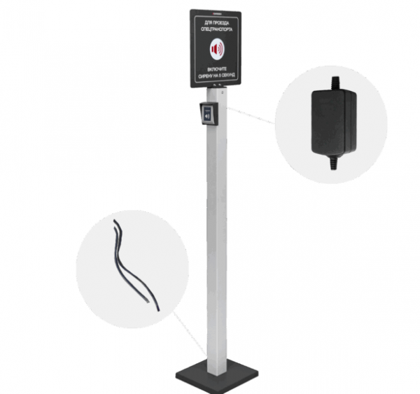 ESD-01S CARDDEX акустический детектор сирен на стойке Фото