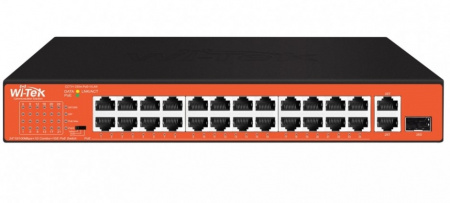 WI-PS526GH Wi-Tek Неуправляемый коммутатор с функцией PoE Фото