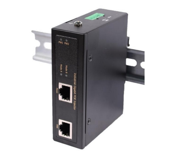 Midspan-1/303G Промышленный гигабитный PoE-инжектор Фото Midspan-1/303G Промышленный гигабитный PoE-инжектор Фото