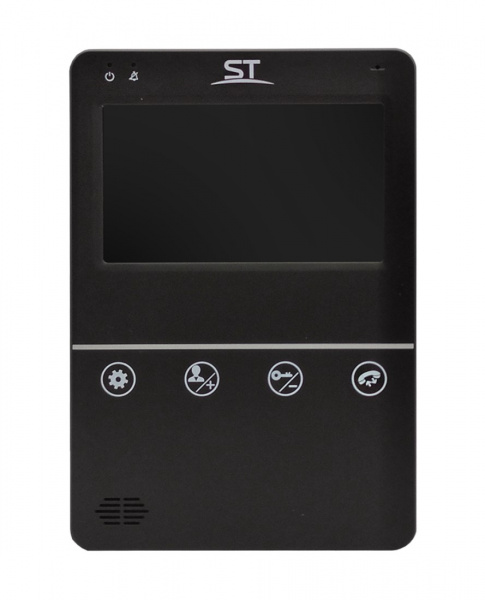ST-M100/4 (S) ЧЕРНЫЙ, (версия 2) Монитор домофона цветной Фото ST-M100/4 (S) ЧЕРНЫЙ, (версия 2) Монитор домофона цветной Фото
