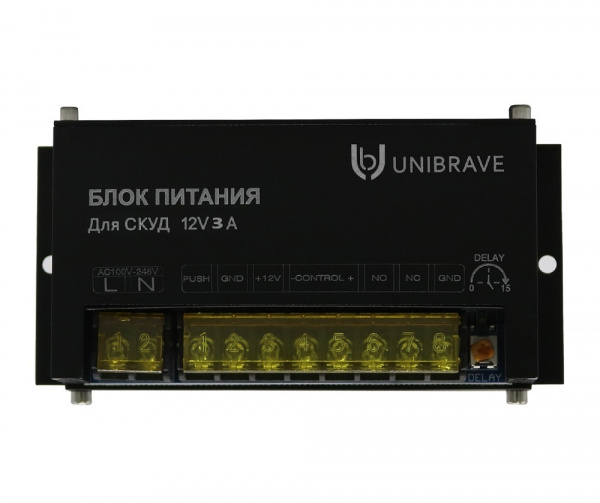 UB-БП-3А (СКУД) Блок питания для СКУД Unibrave UB-БП-3А, металл Фото UB-БП-3А (СКУД) Блок питания для СКУД Unibrave UB-БП-3А, металл Фото