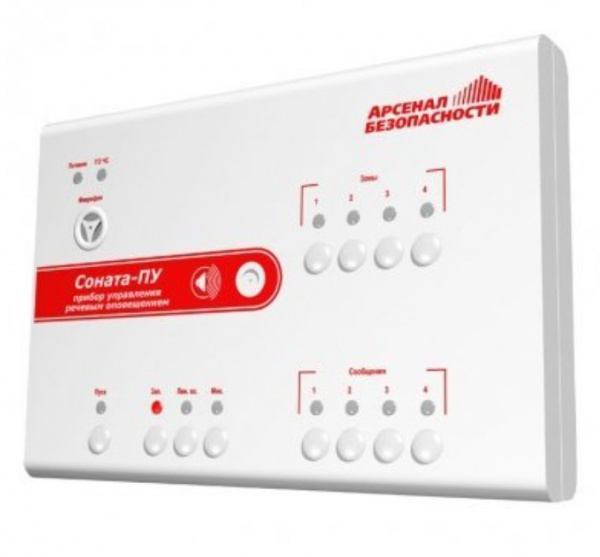 Соната-ПУ Прибор управления речевыми оповещателями Фото